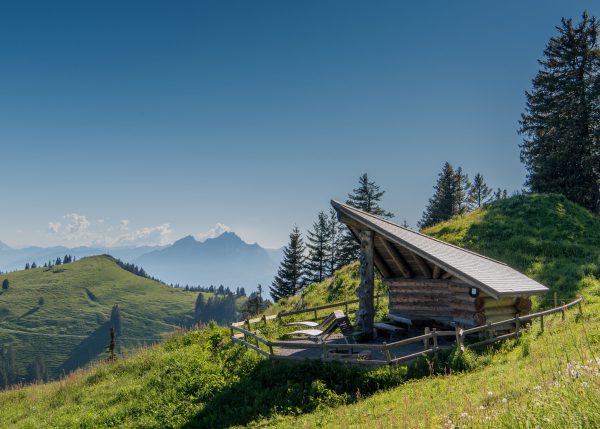 Bräteln ist auf der Rigi sehr beliebt, besonders bei den gedeckten Feuerstellen ©Elmar Bossard