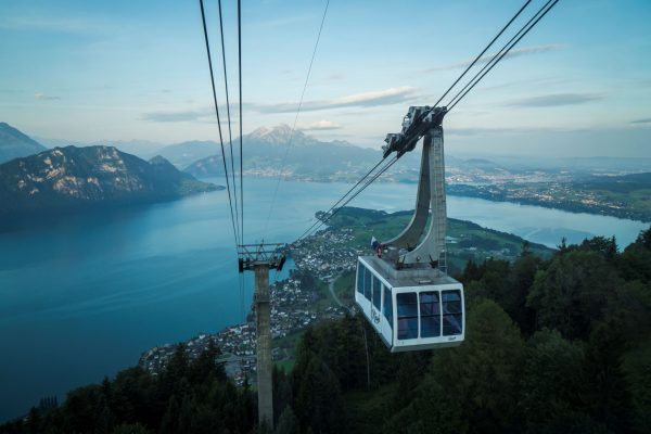 Cable Car from Weggis - Rigi Kaltbad