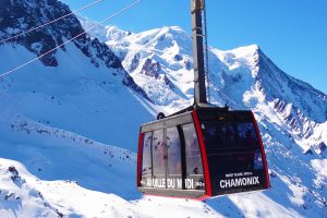 Chamonix Mont-Blanc, Mer de Glace, Aiguille du Midi