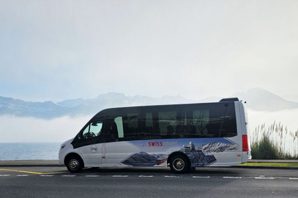 bus transfer from Geneva to Zurich, from Zurich to Geneva